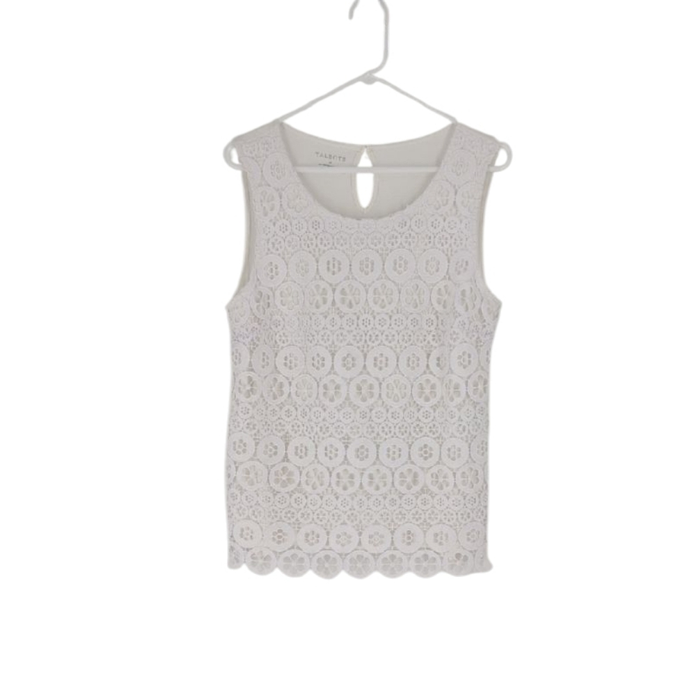 Talbots Sleeveless Top Size Medium Great Condition !